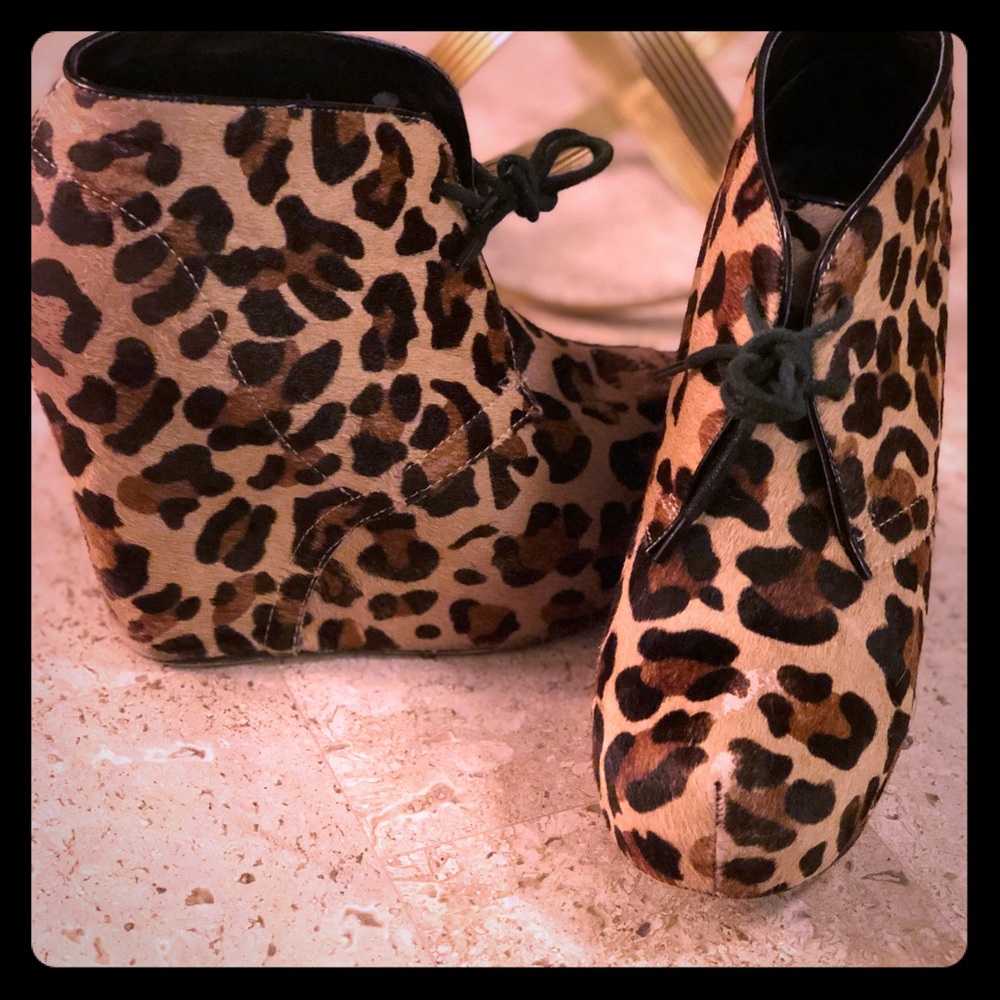 Steve Madden Cheetah Booties